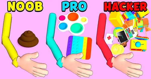 Noob Vs Pro Vs Hacker, How Good Are You In Fidget Toys Trading Game?