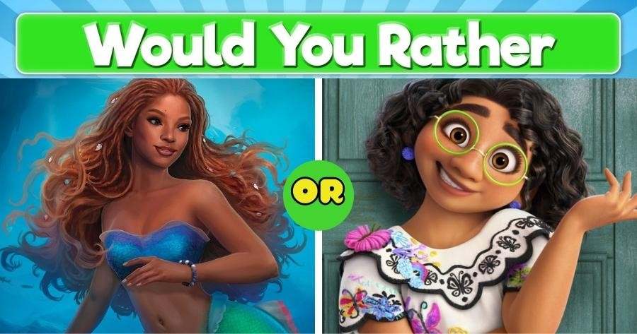 Would You Rather: Disney Movie Edition